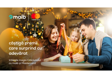 O iarnă plină de surprize cu maib și Mastercard. Câștigă călătoria visurilor tale în Europa. Destinația? Tu o alegi!  