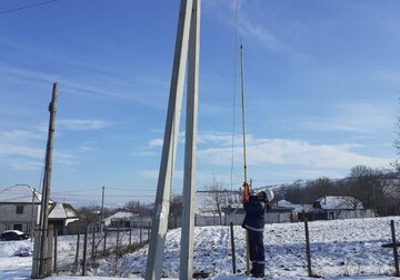 Au fost realimentate cu energie electrică toate localitățile afectate de intemperie.