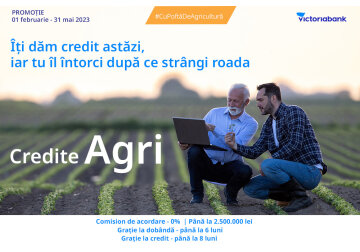 Victoriabank lansează Campania Agri de primăvară