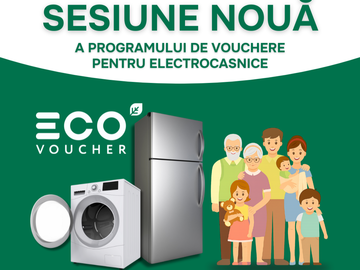 В Молдове стартовал новый этап программы EcoVoucher, который продлится до 9 ноября, а его бенефициарами стали около 550 семей