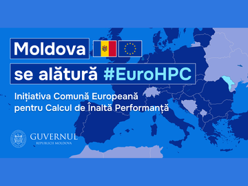 Moldova a devenit al 37-lea stat participant la EuroHPC - Inițiativa europeană comună pentru dezvoltarea calculelor de înaltă performanță