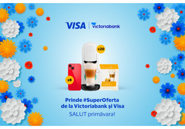 Victoriabank: SALUTă primăvara și trăiește-ți viața din plin!