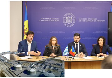 Moldova este interesată de utilizarea în continuare a terminalului LNG din Alexandroupolis pentru diversificarea surselor de gaze, iar companiile grecești sunt dispuse să investească în proiecte de energie regenerabilă în Moldova