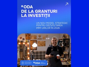 Under the new ODA strategy to support Moldova’s entrepreneurs in 2026, the volume of grants will decrease by 9.4% compared to 2025, to 313.8 million lei, while the volume of modern financial instruments will increase almost nine-fold, to 1 billion 045 million lei