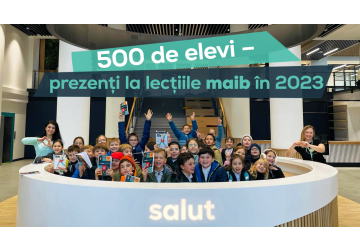 Doar în 2023 peste 500 de elevi au participat la lecțiile de educație financiară, organizate de maib