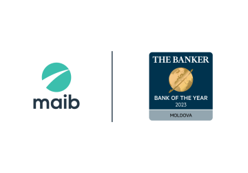 The Banker a desemnat maib „Cea mai bună bancă a anului” în Moldova pentru al cincilea an consecutiv