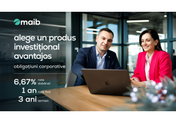 Maib lansează o nouă emisiune de obligațiuni corporative din cadrul celui de-al III-lea program de ofertă publică
