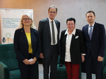 Moldova’s local authorities are studying best practices in energy management through the Learning Energy Efficiency Networks (LEEN) network