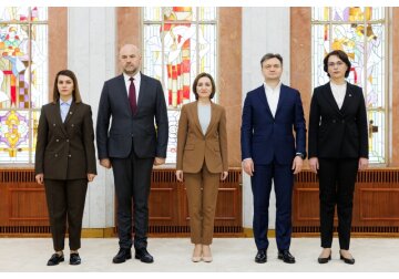 The new Ministers took the constitutional oath on Tuesday during a ceremony attended by President Maia Sandu and Prime Minister Dorin Recean
