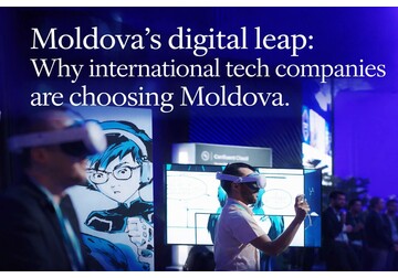 As part of an international communications campaign promoting Moldova, has been published a new article, "Moldova's digital leap: Why international tech companies choose Moldova" 