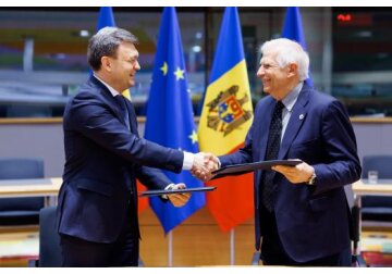 Moldova a devenit prima țară cu care Uniunea Europeană a semnat un acord de parteneriat în domeniul securității și apărării.