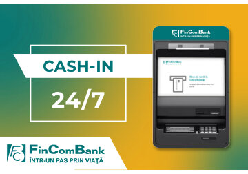 Serviciu Cash-in de la FinComBank devine disponibil în mai multe regiuni ale țării
