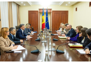 Prim-ministrul Dorin Recean a îndemnat oamenii de afaceri din Franța să investească în Republica Moldova