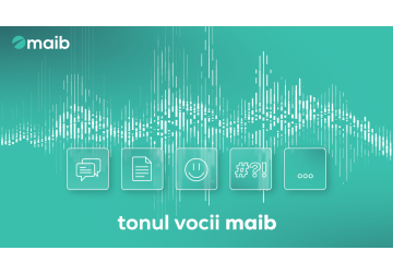 Tonul vocii brandului maib în comunicarea cu clienții