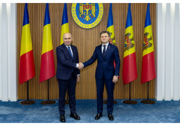 Moldova și România vor accelera implementarea proiectelor comune de dezvoltare a infrastructurii energetice, rutiere și feroviare