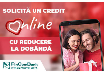 FinComBank: Solicită Online un credit cu o dobândă mai mică