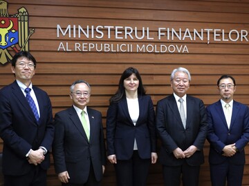 JICA will continue to provide assistance to Moldova through financial and technical cooperation instruments for strategic projects