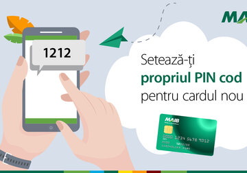 Setează-ți independent PIN-ul pentru LiberCard, Visa Classic Avanti și Mastercard World Elite