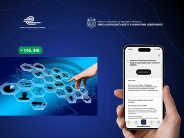 Informațiile din Registrul garanțiilor mobiliare pot fi obținute online
