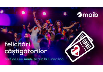 Maib a desemnat câștigătorii concursului „De ziua maib te ducem la Eurovision 2026, Viena”