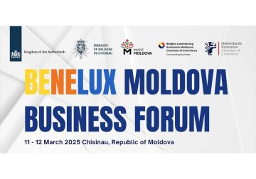 Pe 11-12 martie, la Chișinău se va desfășura forumul de afaceri Benelux-Moldova, unde se va discuta despre noi oportunități comerciale, programe de sprijin pentru investitori și rolul Moldovei în redresarea Ucrainei