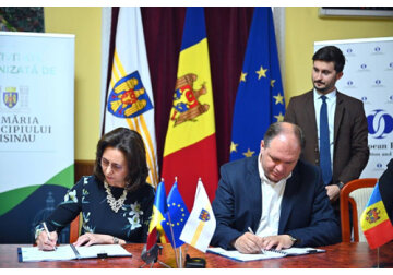 Chisinau City Hall signed agreements with the European Bank for Reconstruction and Development for 12 million euros, of which 4 million euros is a grant.