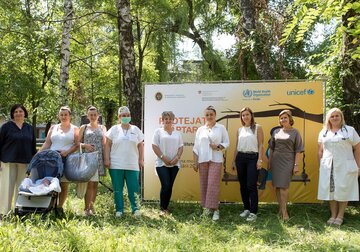 Caravana Alăptării s-a încheiat la Vulcănești: Ce au aflat participantele despre alăptare și vaccinare