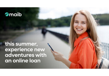 This summer, live new experiences with the online loan from maib