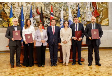 Moldova will receive financial support of 148.7 million euros, including 38.7 million euros in grants and 110 million euros in concessional loans for the development of strategic sectors.