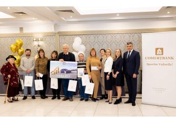 Comerțbank a premiat câștigătorii Campaniei Promoționale "Accelerează cu depozitele bancare de la COMERȚBANK"