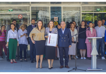 Zinaida Popa: ”Moldexpo” S.A. devine prima societate pe acțiuni de stat din Moldova certificată ISO 9001 de Bureau Veritas