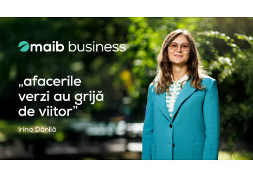 Irina Dănilă: Investind verde, construim un viitor sustenabil pentru toți
