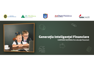 Un nou curs de educație financiară va fi digitalizat în cadrul campaniei naționale „Generația Inteligenței Financiare”