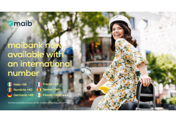 Full access to maibank from abroad — with an international phone number