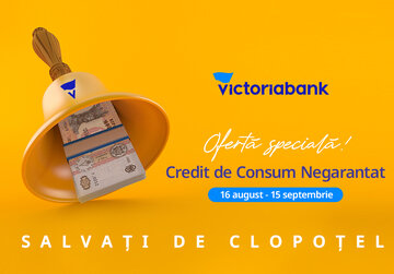 „Salvați de clopoțel” – un nou an școlar, noi beneficii la contractarea creditului de consum negarantat de la Victoriabank