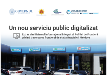 Another service has been digitized in Moldova: the document on border crossing