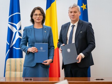 Молдова и Румыния подписали соглашение о внедрении скоординированного контроля на ж/д переходе Фэлчиу–Кантемир
