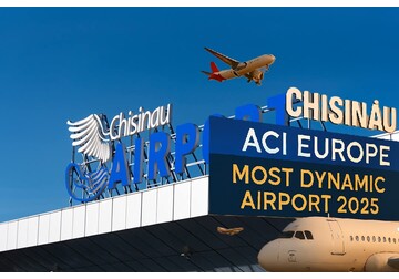 Chisinau Airport became one of the most dynamic in Europe in 2025 in the mid-size airport category - the ACI EUROPE 