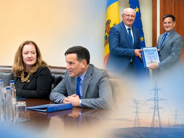 Statele Unite au prezentat Moldovei studiul de fezabilitate pentru linia de înaltă tensiune Strășeni–Gutinaș de 400 kV, pentru construirea căreia acordă un grant în valoare de 130 de milioane de dolari 