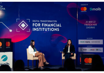 Maib la conferința „Digital Transformation for Financial Institutions”