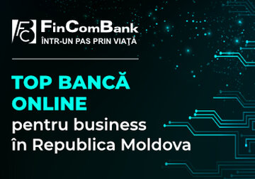 FinComBank în TOP-3 Online Bănci pentru Business din Republica Moldova