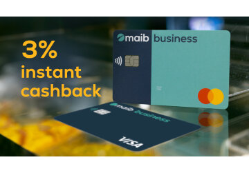 Instant cashback: эксклюзивная промоакция для платежей business-картами maib