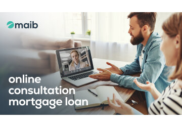 Online consultations with the bank about mortgage credit