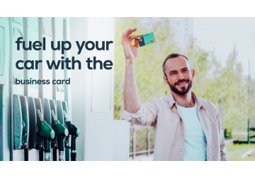 Pay with the business card from maib, and earn a full tank of fuel