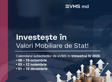 Since the launch of the evms.md platform in July 2024, individual investments in government securities have totaled 653 million lei