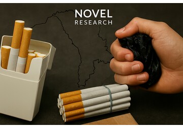 The share of Moldovan products on Romania's black market for cigarettes rose by 5.4 percentage points to 23.8% in November 2025 - Novel Research