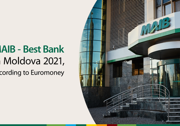 MAIB named Best Bank in Moldova 2021